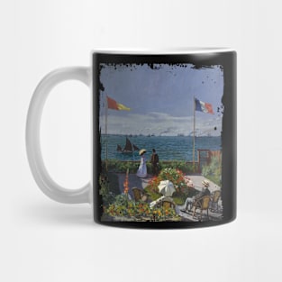 Monet Garden at Sainte-Adresse Mug